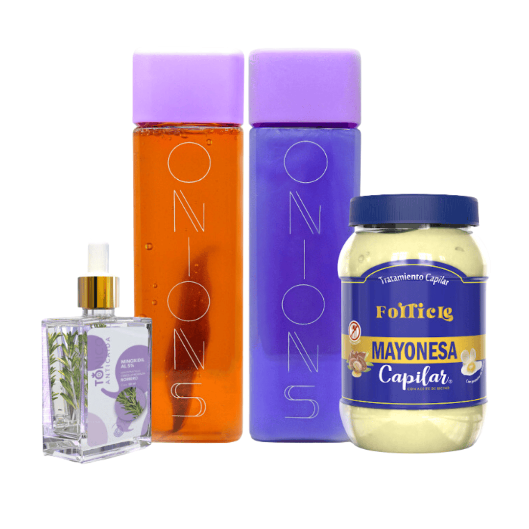 Shampoo, Acondicionador, Mayonesa y Tónico